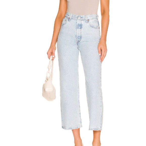 LEVI'S Ribcage Straight Ankle Jean - Picture 1 of 7